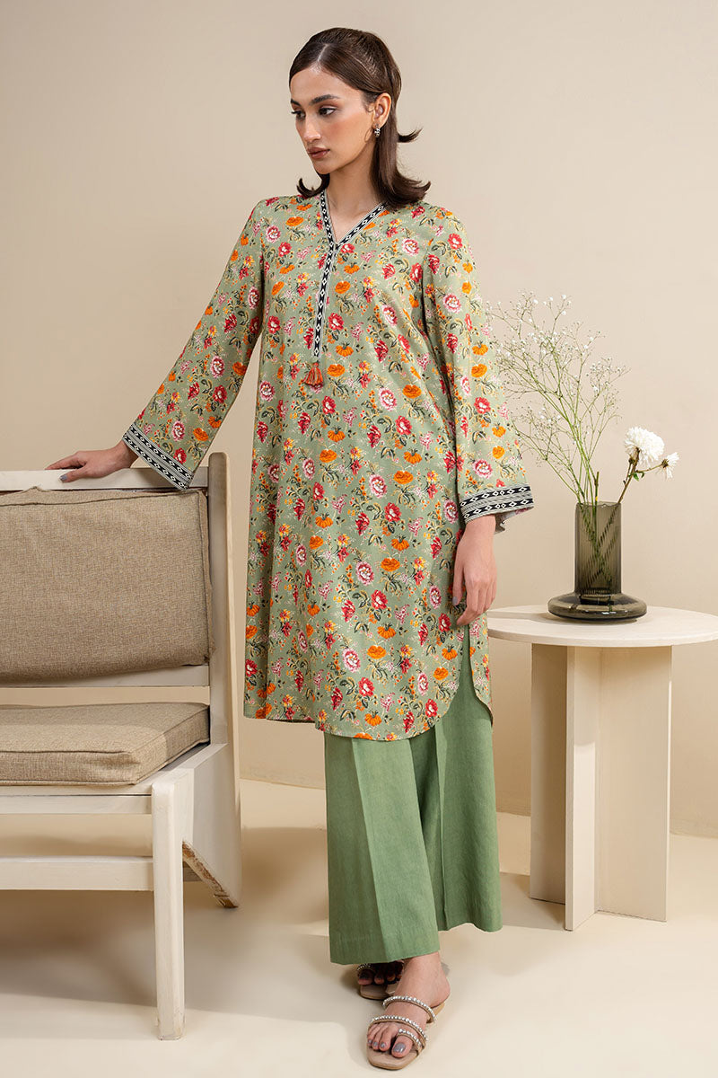 Muted Rose 2-Piece Printed Linen Suit for Women - Summer Casual Outfit & Beach Wedding Guest Dress