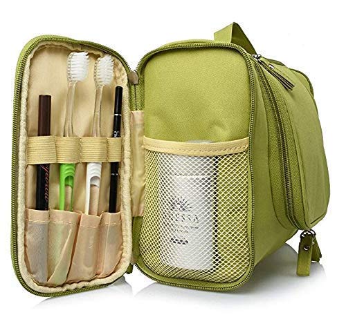 Kridix Extra Large Hanging Toiletry Bag - Waterproof Travel Organizer for Men & Women - Durable Nylon Bathroom & Shower Bag - Perfect for Cosmetics, Makeup Brushes & Toiletries - Ideal for Camping, Gym & Vacation Travel