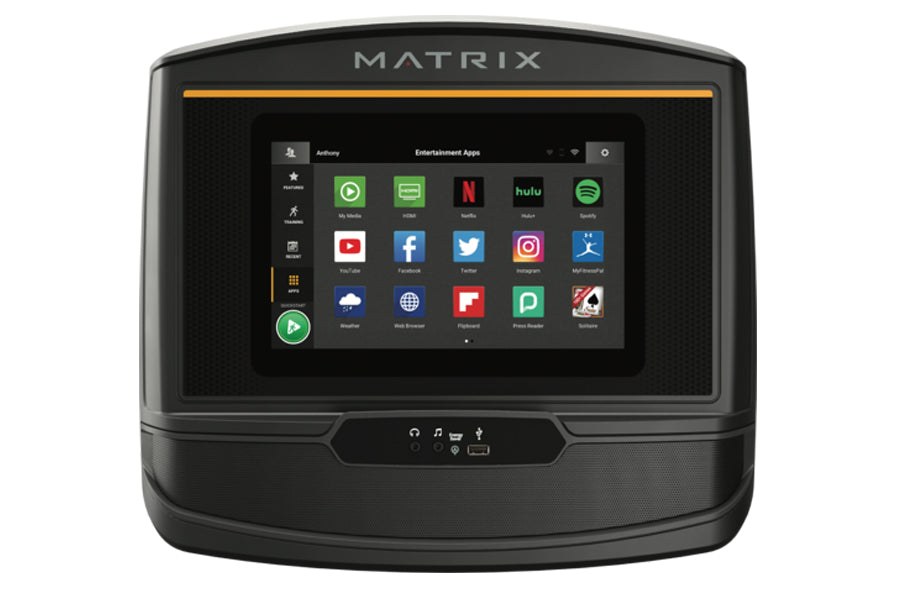 Matrix TF30 Folding Treadmill - Compact Home Gym Equipment for Cardio Workouts | Space-Saving Design for Small Apartments & Home Offices | Perfect for Running, Walking & Fitness Training