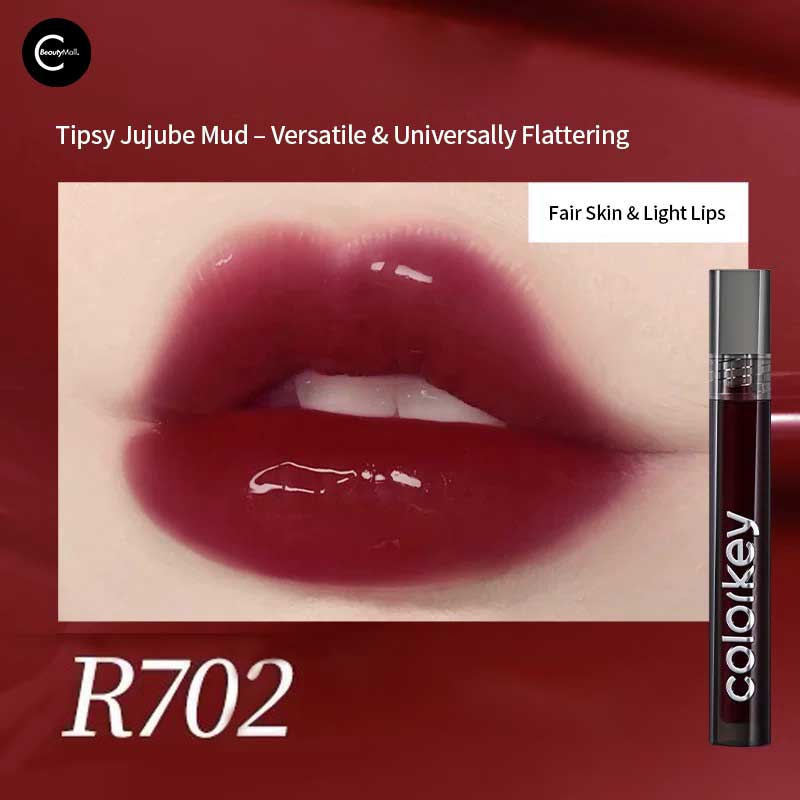 Colorkey 3rd Generation High Gloss Lip Glaze - Long Lasting Shiny Lip Gloss for Women, Hydrating & Non-Sticky Formula - Perfect for Daily Wear, Parties & Special Occasions