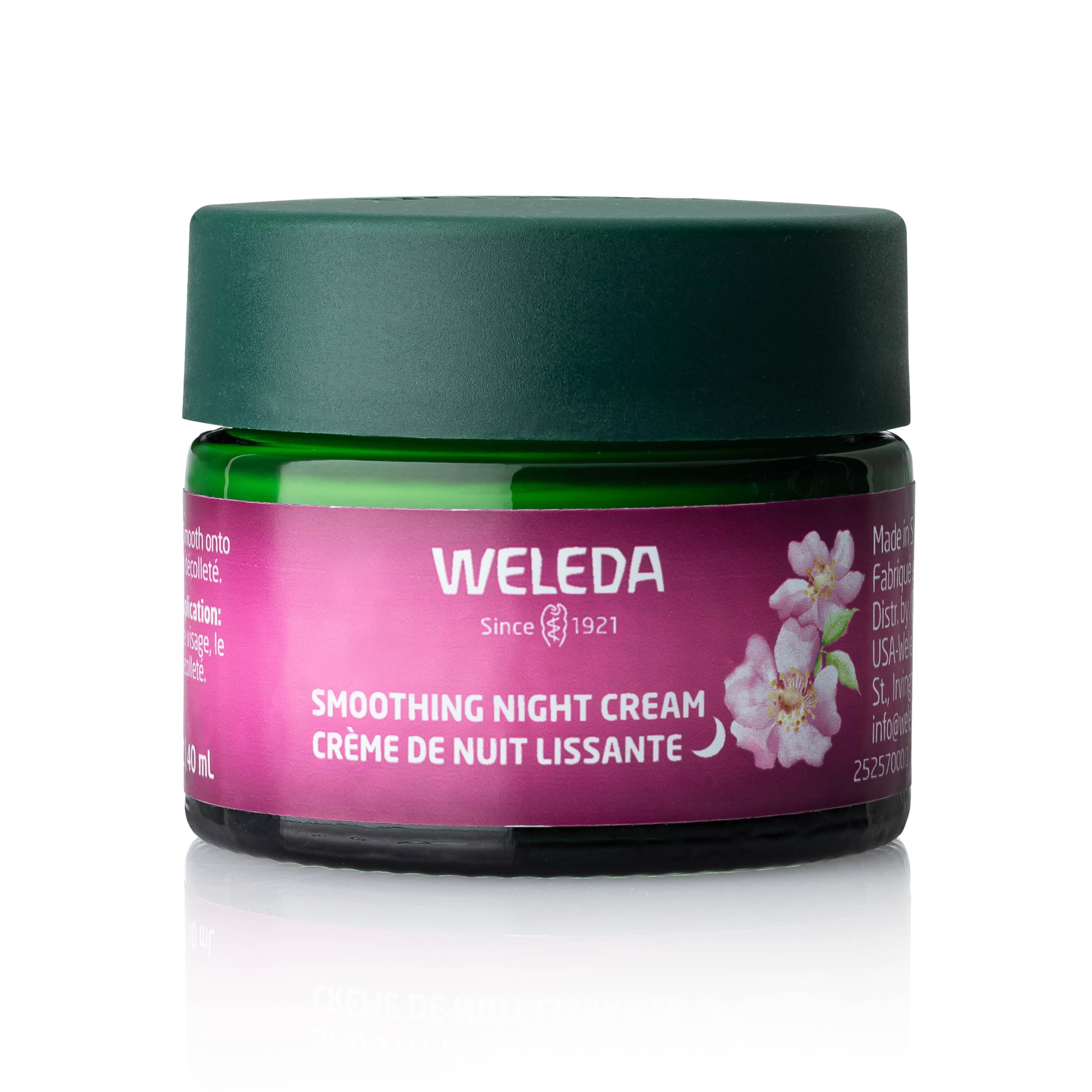 Weleda Smoothing Night Cream - Organic Anti-Aging Face Moisturizer for Dry & Sensitive Skin | Hydrating Night Cream for Women & Men | Perfect for Overnight Skin Repair & Rejuvenation