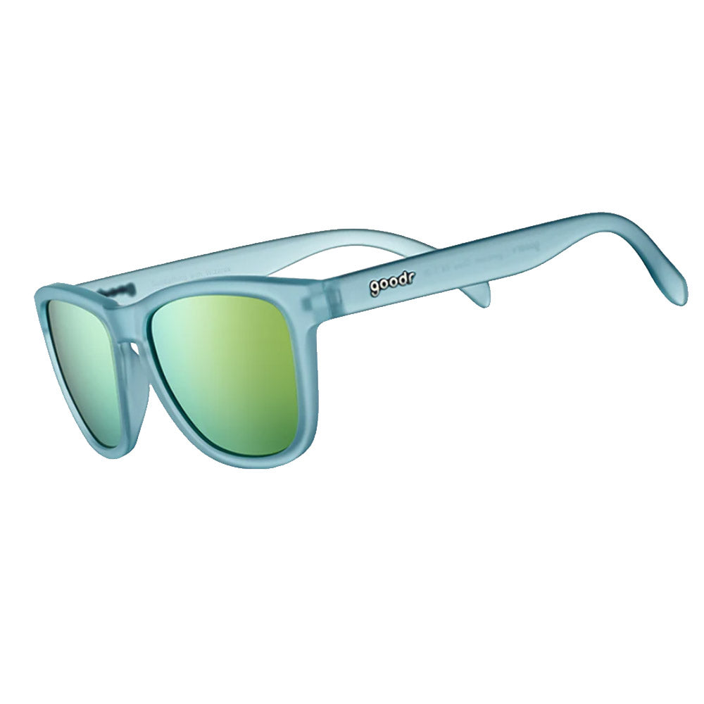 goodr Sunbathing with Wizards Polarized Sunglasses - UV Protection, Lightweight & Stylish for Running, Cycling & Outdoor Activities