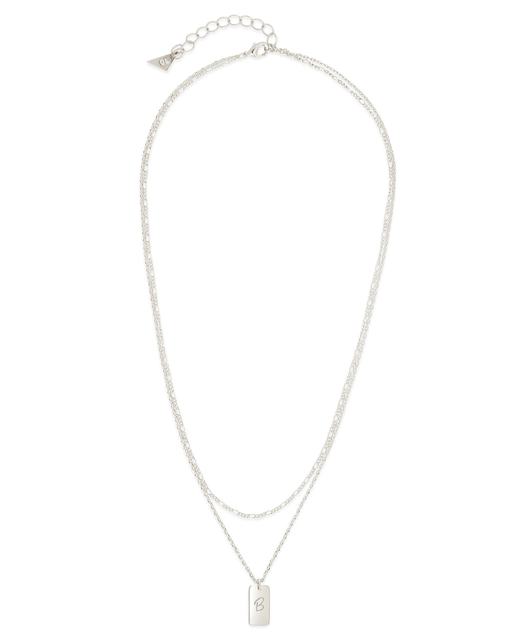 Layered Chain Necklace for Women - Initial Pendant Necklace, Dainty Gold & Silver Jewelry Gift for Her - Perfect for Everyday Wear, Date Night & Special Occasions