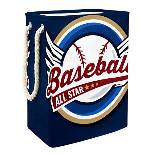 Foldable Storage Cube Basket for Sports Baseball Gear - Organize Nursery, Playroom, Closet & Home - Perfect for Kids' Toys, Sports Equipment & Home Organization