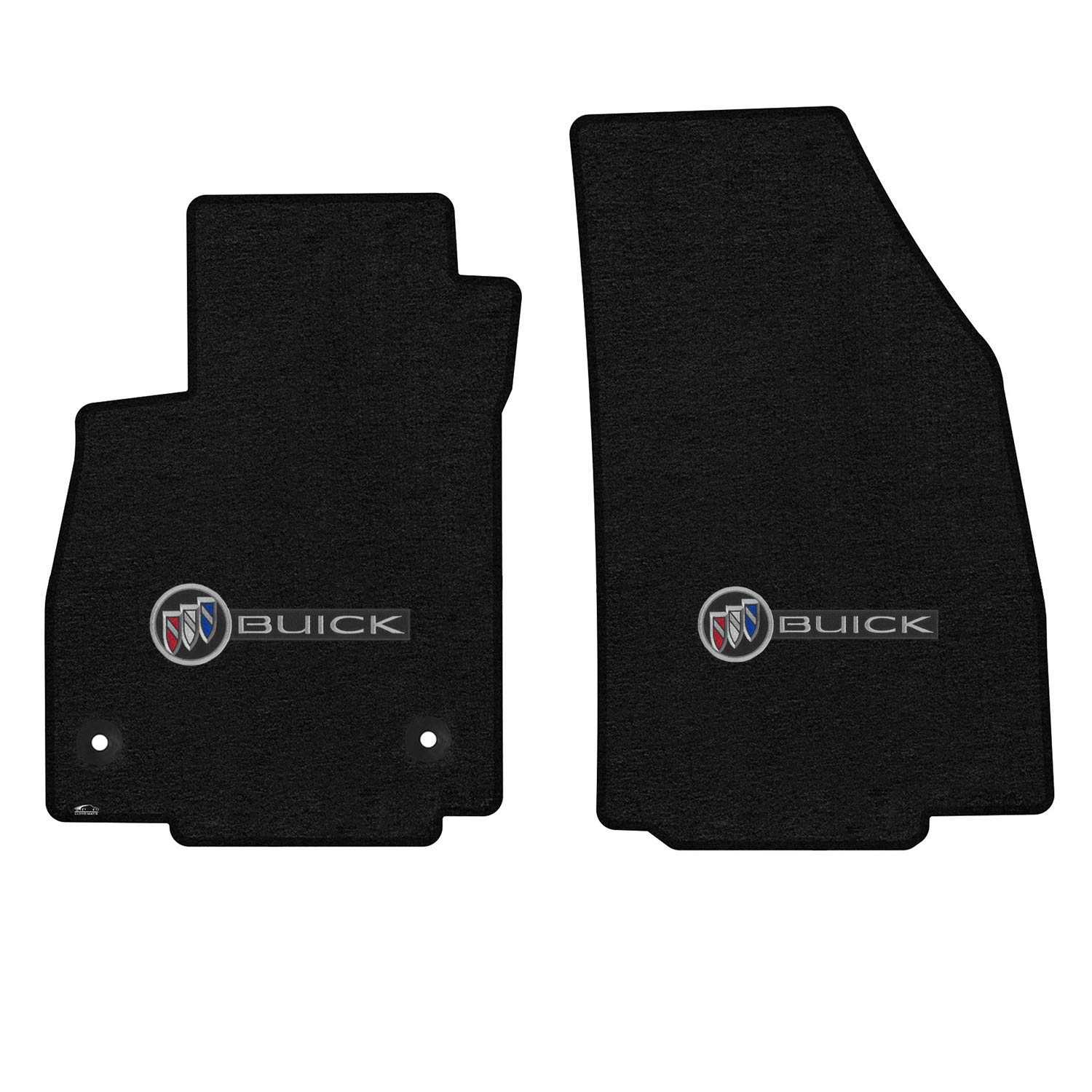 Premium Custom-Fit Carpet Floor Mats for Buick Encore 2018-2022 - Luxury Car Floor Liners (2-Piece Front Set, Charcoal) | All-Weather Protection & Enhanced Interior Style