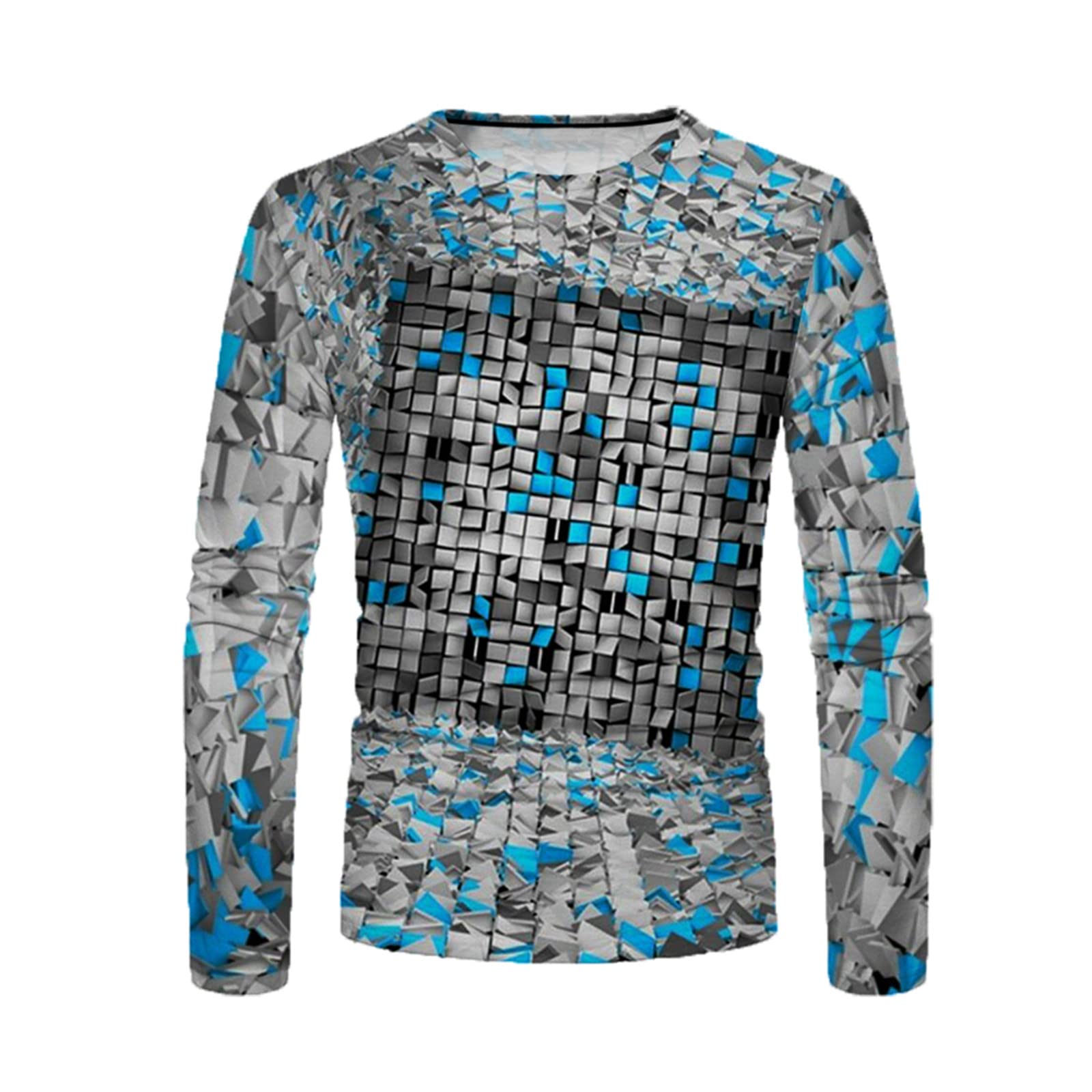 Funny 3D Animal Graphic T-Shirts for Men - Retro Novelty Hipster Tees - Fashion Casual & Sporty Tops - Perfect for Parties, Gifts, and Everyday Wear