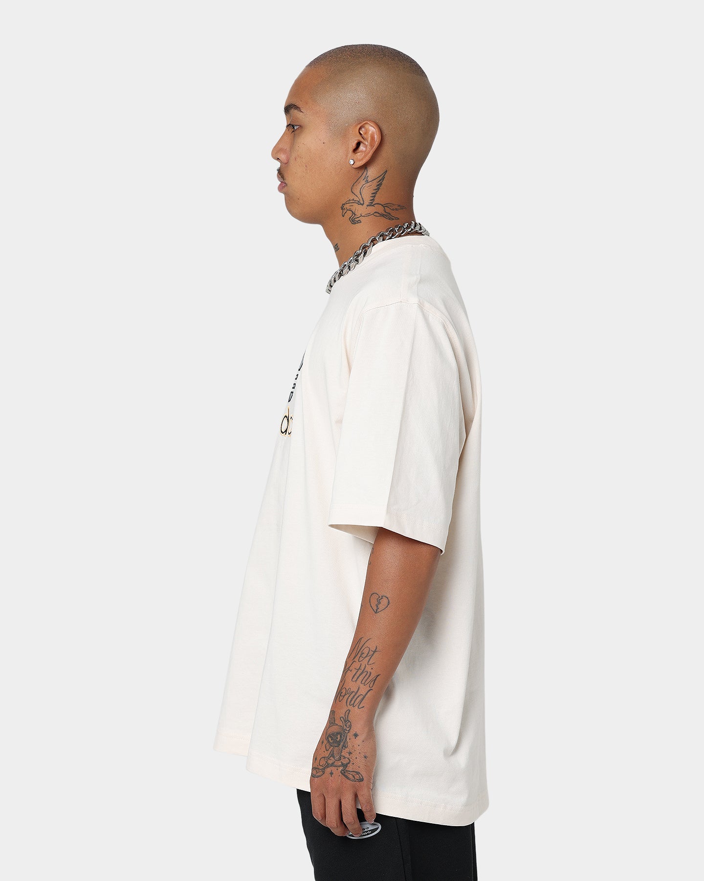 Adidas 4D Cushion Performance T-Shirt for Men - Wonder White - Moisture Wicking Athletic Shirt for Running, Gym & Workouts