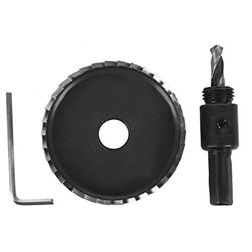 60mm Professional Hole Saw Drill Bit - High-Speed Steel Cutter for Metal, Wood & Alloy - Perfect for DIY, Construction & Plumbing Projects