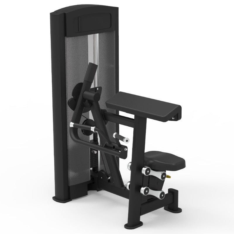 Pegasus 2S Pin Loaded Bicep Curl Machine - Professional Gym Equipment for Arm Workouts & Strength Training - Perfect for Home Gyms & Commercial Fitness Centers