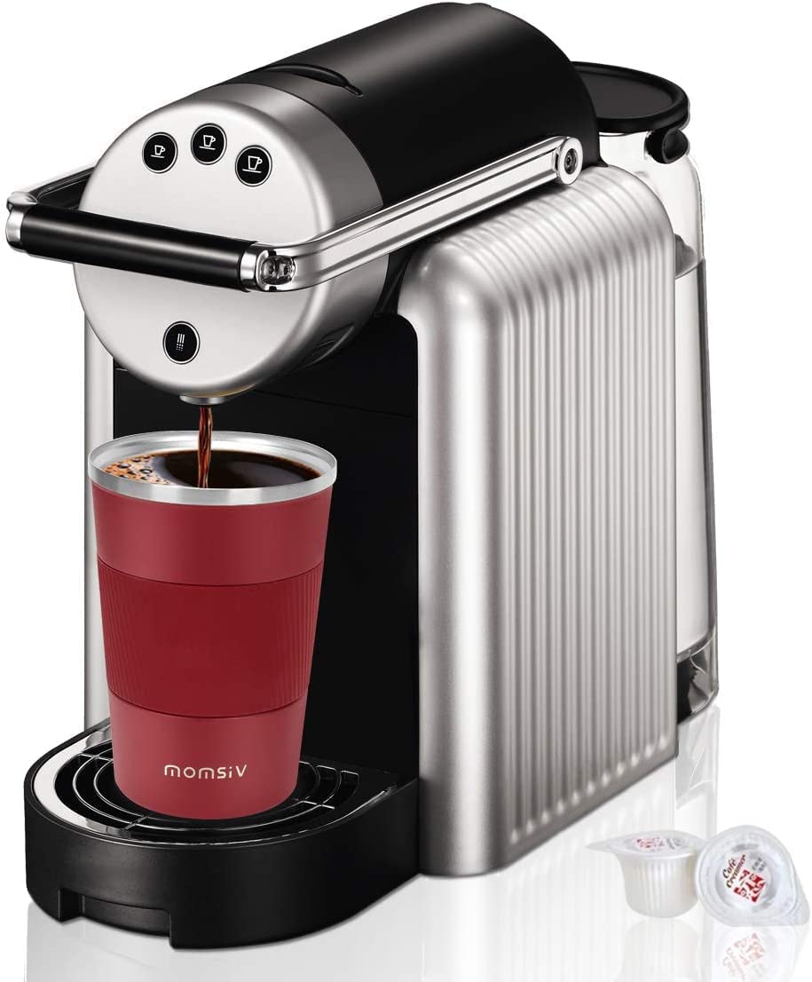 **KETIEE 12oz Vacuum Insulated Stainless Steel Travel Coffee Mug - Leakproof Lid, Double Wall Insulation for Hot & Cold Drinks, Reusable Tumbler for Coffee, Tea, or Smoothies - Perfect for Commuting, Office, or Outdoor Adventures (Red)**
