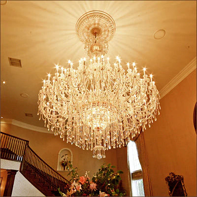 Extra Large Classic Traditional Crystal Chandelier - 60/72/90 Lights for Hotel, Showroom, Foyer, Wedding Hall, Coffee Shop | Elegant Lighting for Luxury Interiors, Event Venues & Commercial Spaces