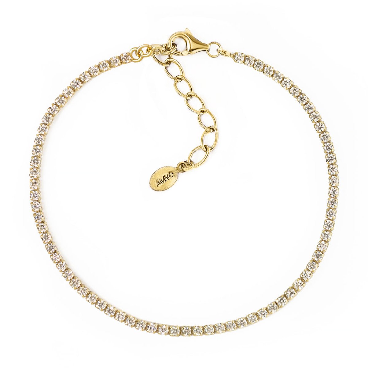 Elegant Crystal Line Bracelet for Women - Dainty & Sparkling Jewelry Gift for Everyday Wear & Special Occasions