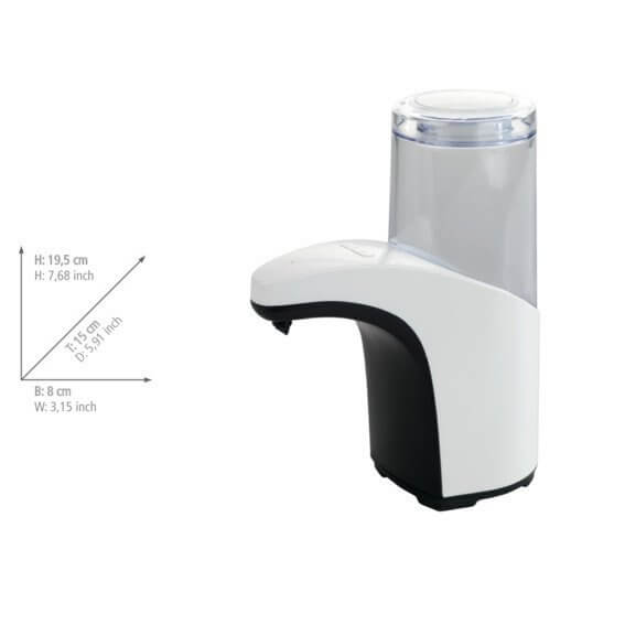 Automatic Touchless Soap Dispenser with Sensor - Hands-Free Foaming Soap Dispenser for Kitchen, Bathroom, and Office - Ideal for Home, Restaurant, and Public Restroom Hygiene