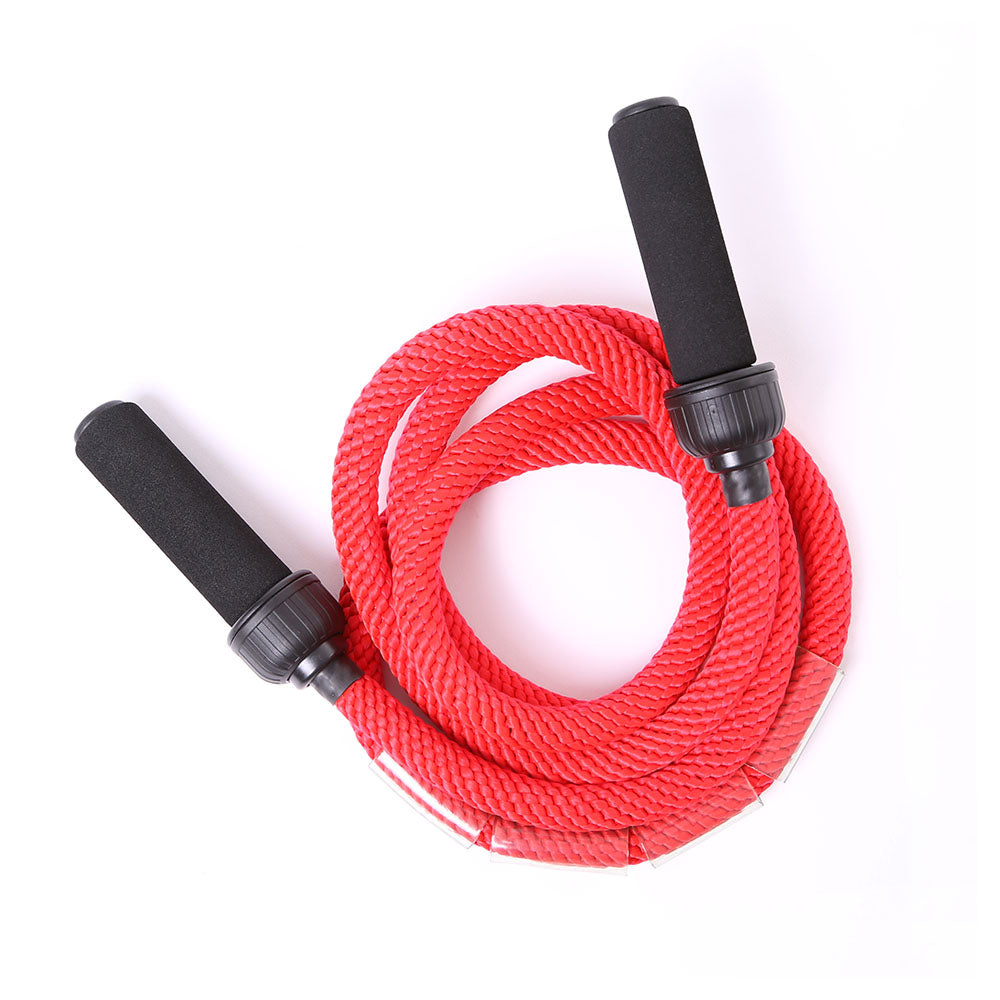 66Fit Heavy Jump Rope for Weight Loss & CrossFit Training - Adjustable Speed Rope for Men & Women - Ideal for Home Gym, Boxing, MMA & Cardio Workouts