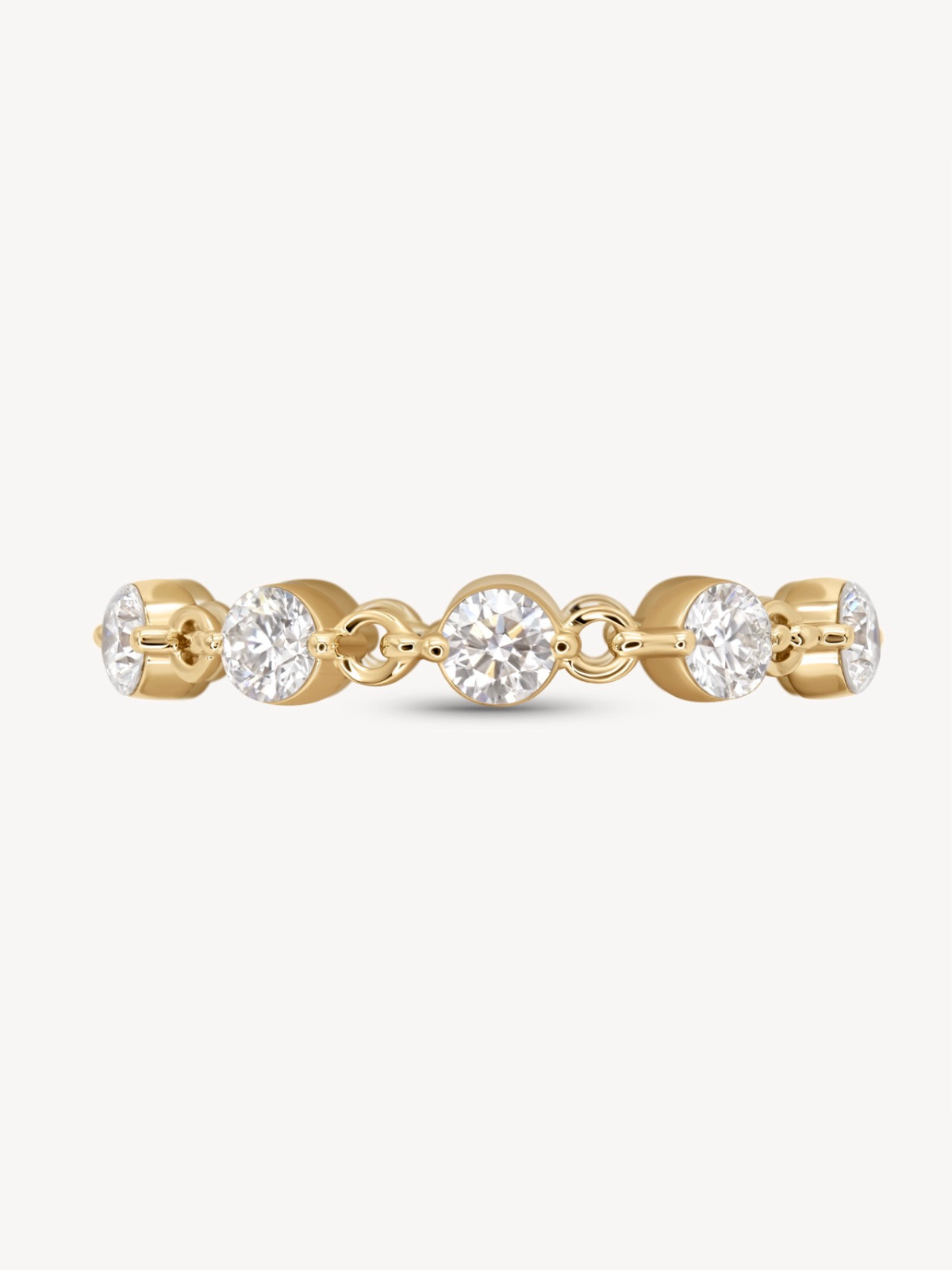 Diamond Eternity Ring for Women - 14K Gold/Platinum Wedding Band - Perfect for Anniversaries & Proposals