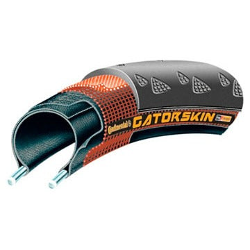 Continental Gatorskin Duraskin Folding Bike Tire - Puncture Resistant, Durable & Lightweight for Road & Hybrid Bikes - Perfect for Commuting, Urban Riding & Long-Distance Cycling