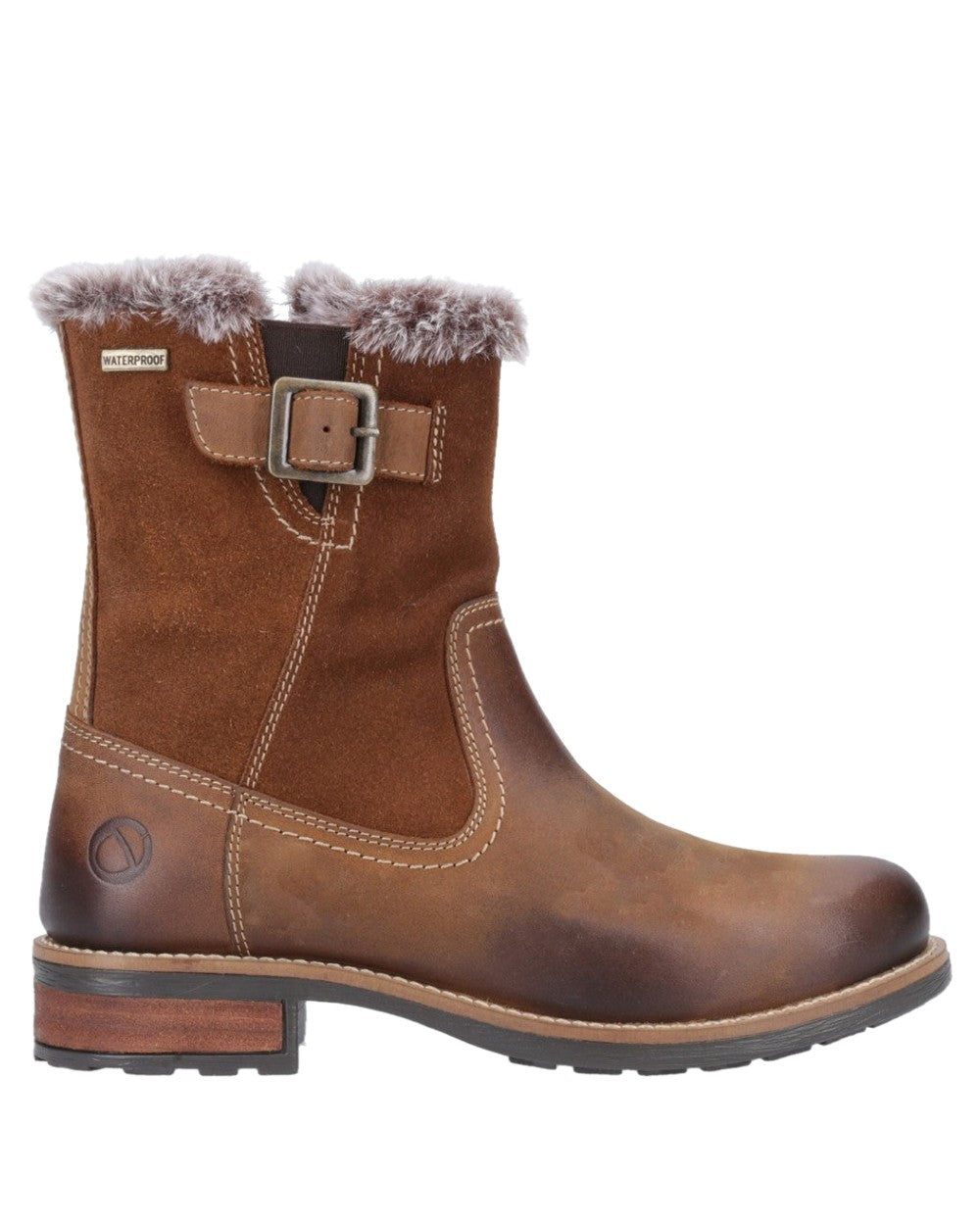 Cotswold Women's Kemerton Ankle Boots - Comfortable & Stylish Leather Booties for Fall & Winter | Perfect for Casual Outfits, Work & Outdoor Activities