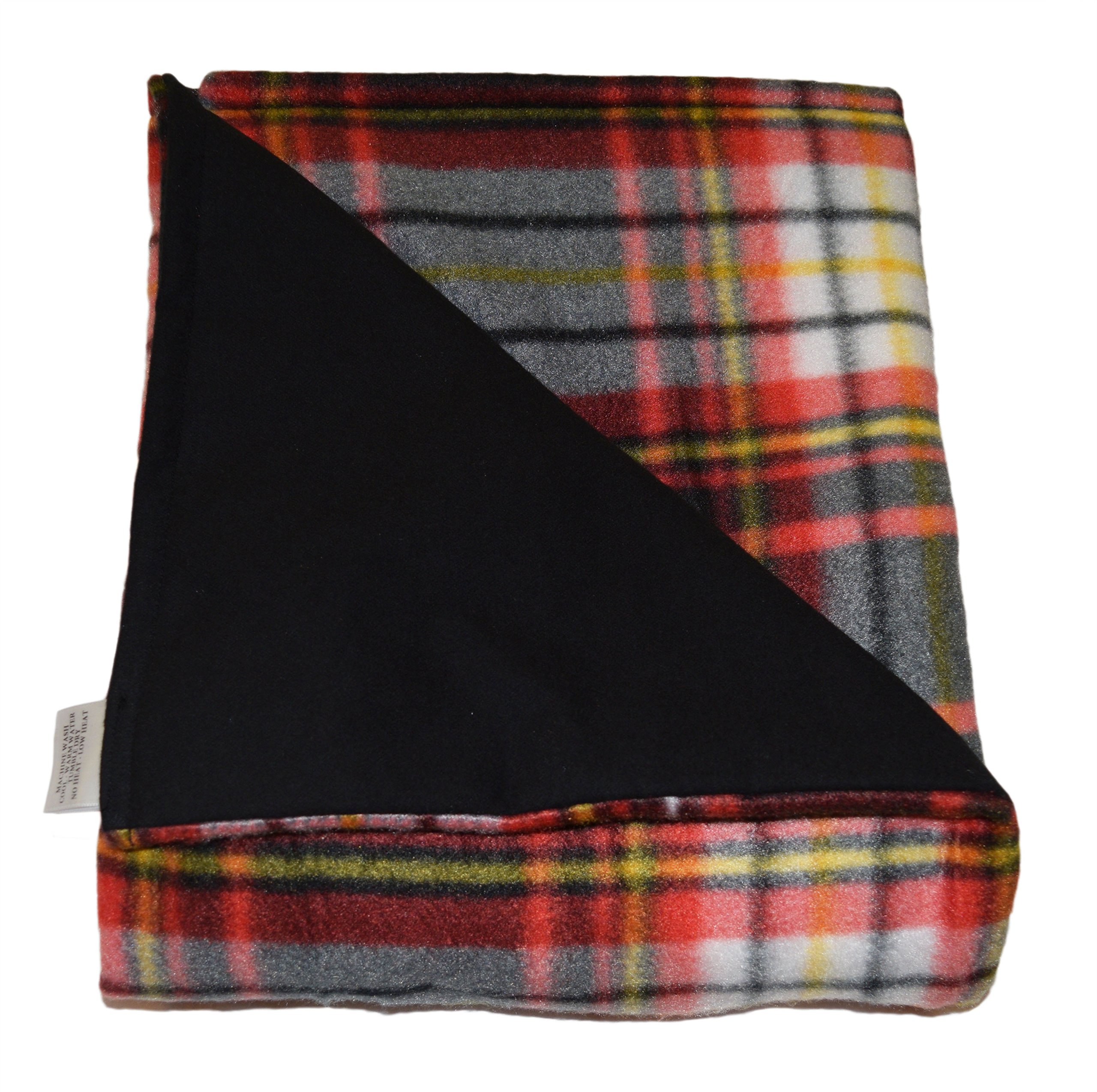 13lb Weighted Blanket for Adults - Medium Heavy Pressure Fleece & Flannel Comforter (66