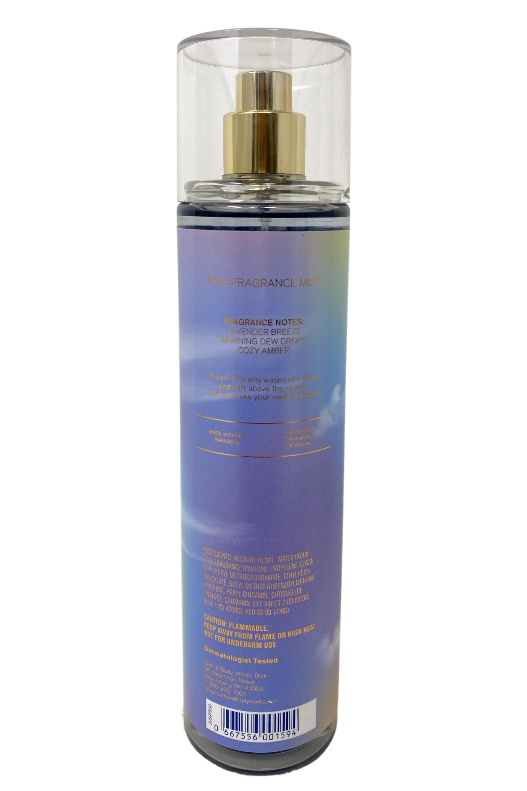 Bath & Body Works Confetti Daydream 4-Piece Deluxe Gift Set - Fragrance Mist, Body Cream, Shower Gel & Lotion with Lavender Soap | Floral Scented Body Care Collection for Women | Perfect Birthday Gift, Self-Care Pampering & Relaxation