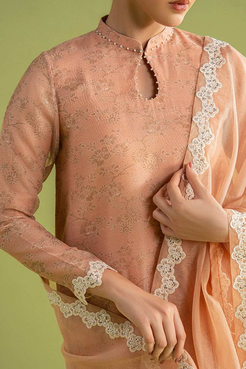 Elegant CAMEO ROSE 2-Piece Set (Shirt & Dupatta) for Women - Perfect for Weddings, Parties & Festive Occasions
