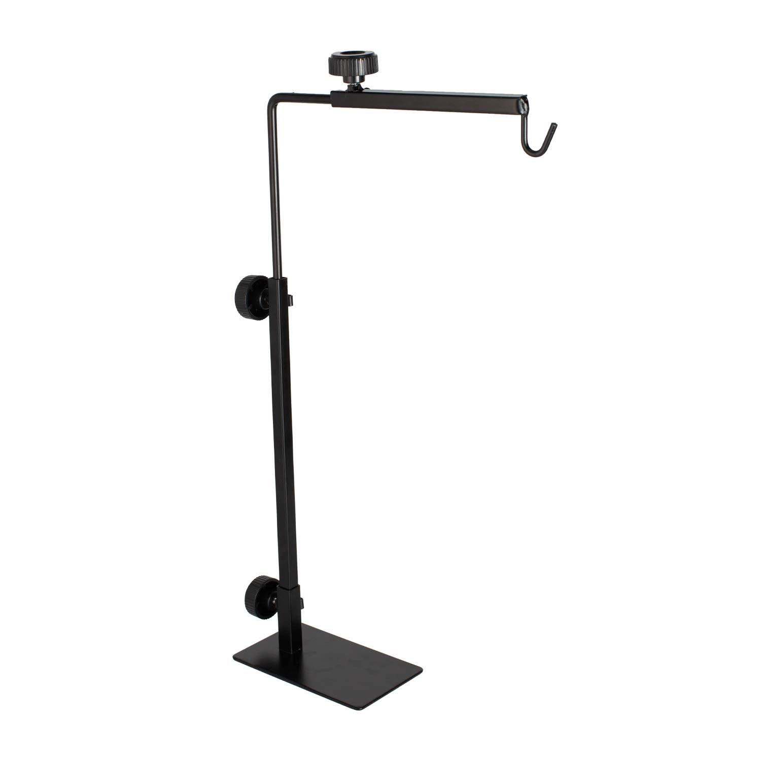Adjustable Metal Reptile Lamp Stand Holder - Bracket for Terrarium Lighting, Lizards, Turtles & Snakes | Perfect for Reptile Tanks, Glass Enclosures & Cold-Blooded Pet Habitats