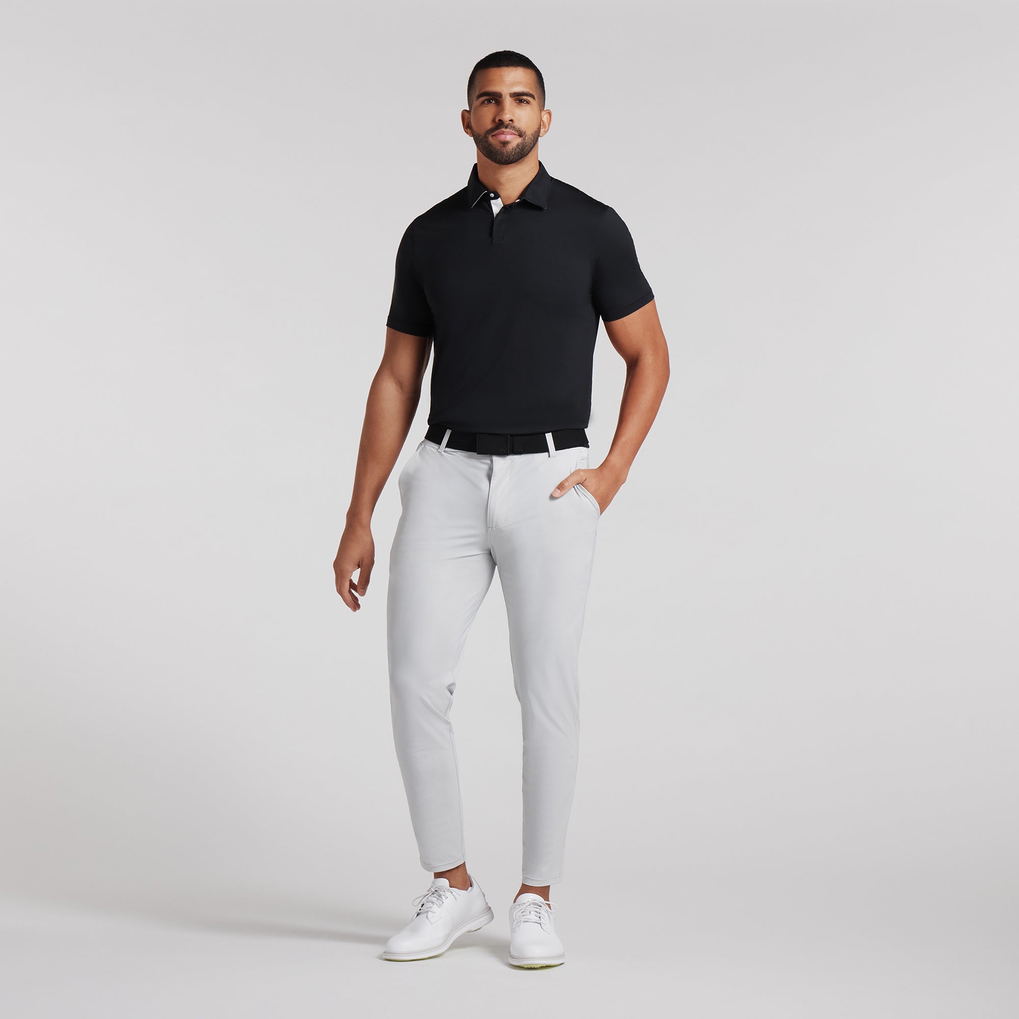 Aerlon Men's Performance Golf Polo Shirt - Moisture Wicking & UV Protection for Comfort on the Course | Perfect for Golf, Casual Wear & Outdoor Activities