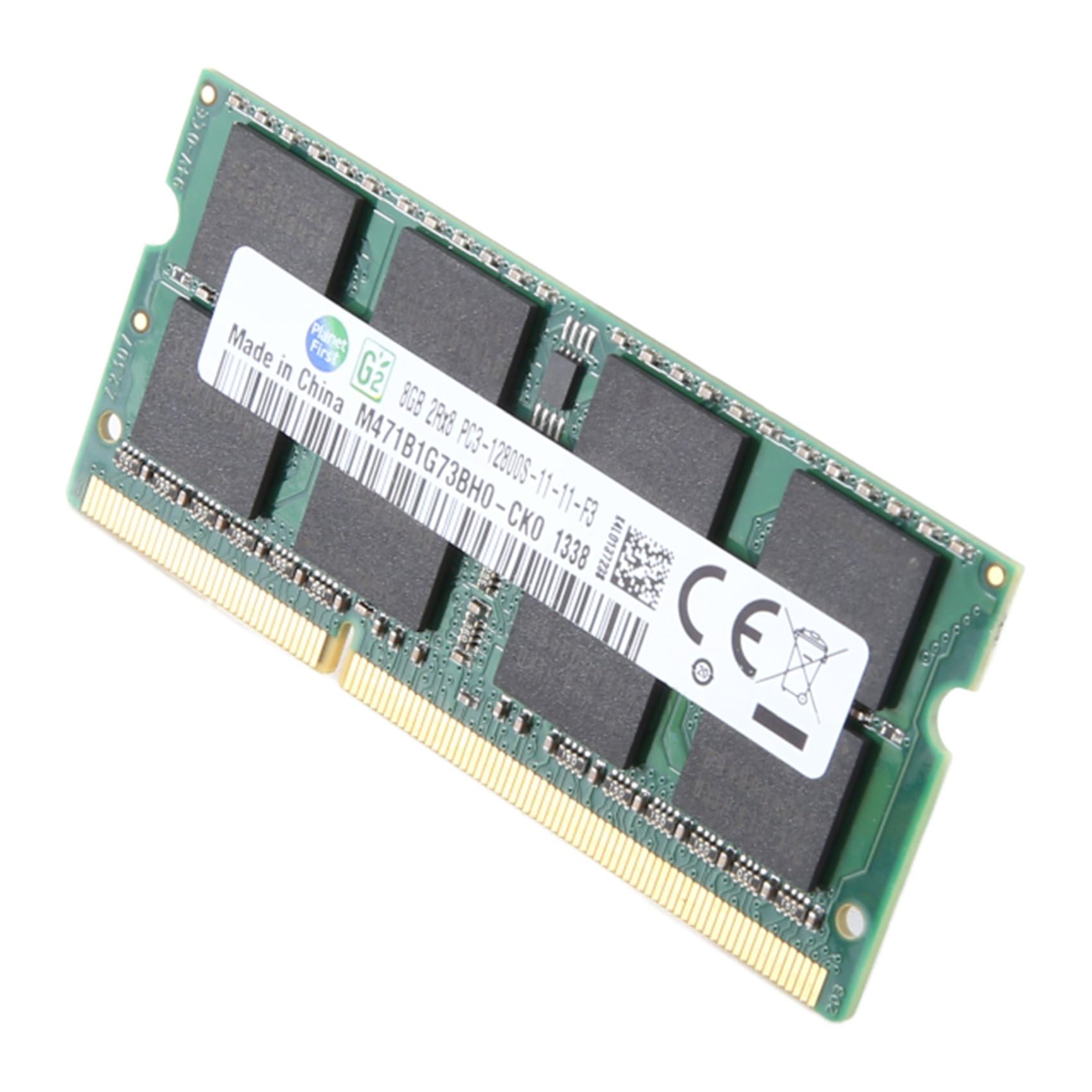 iFutniew DDR3 8GB 1600MHz PC3-12800 1.5V 204-Pin SODIMM Laptop Memory RAM Upgrade for Enhanced Performance in Gaming, Multitasking, and Productivity