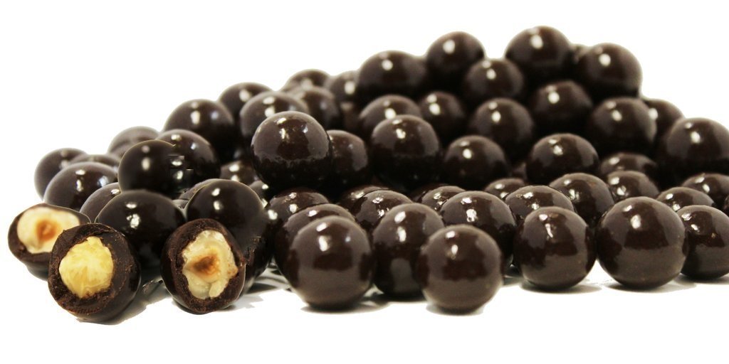 Premium Dark Chocolate Covered Hazelnuts - Gourmet Snack for Gifting, Parties & Healthy Desserts | Rich in Antioxidants & Perfect for Holidays, Birthdays & Office Treats