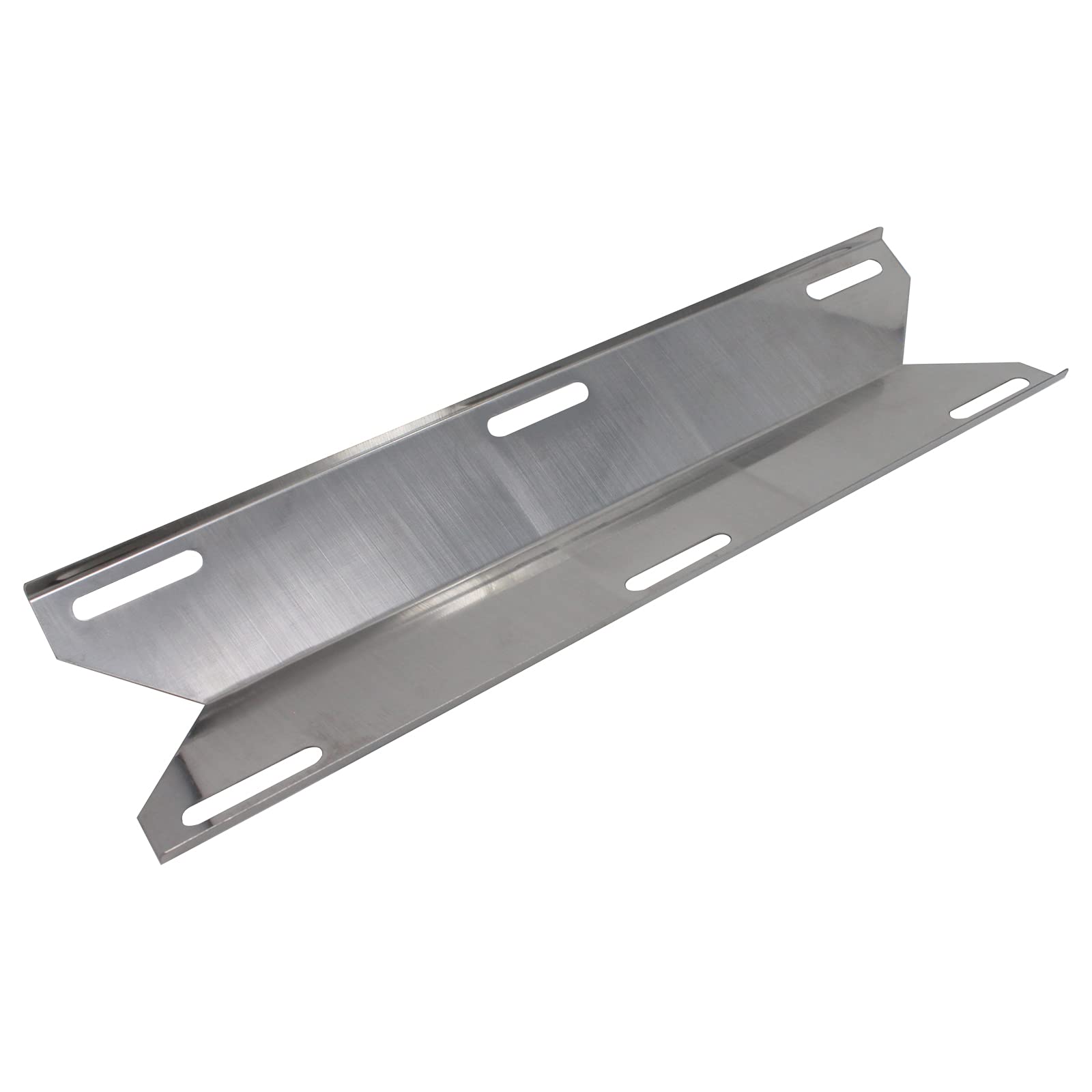 5-Pack Stainless Steel BBQ Gas Grill Tube Burners & Heat Shield Plates - Compatible with Sams 720-0584A, Replacement Burners & Flame Tamers for Gas Grills - Perfect for Backyard BBQs, Camping & Outdoor Cooking