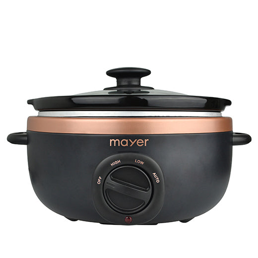 MMSC35 3.5L Slow Cooker - Programmable Digital Crock Pot with Timer & Keep Warm Function - Perfect for Soups, Stews, and Family Meals