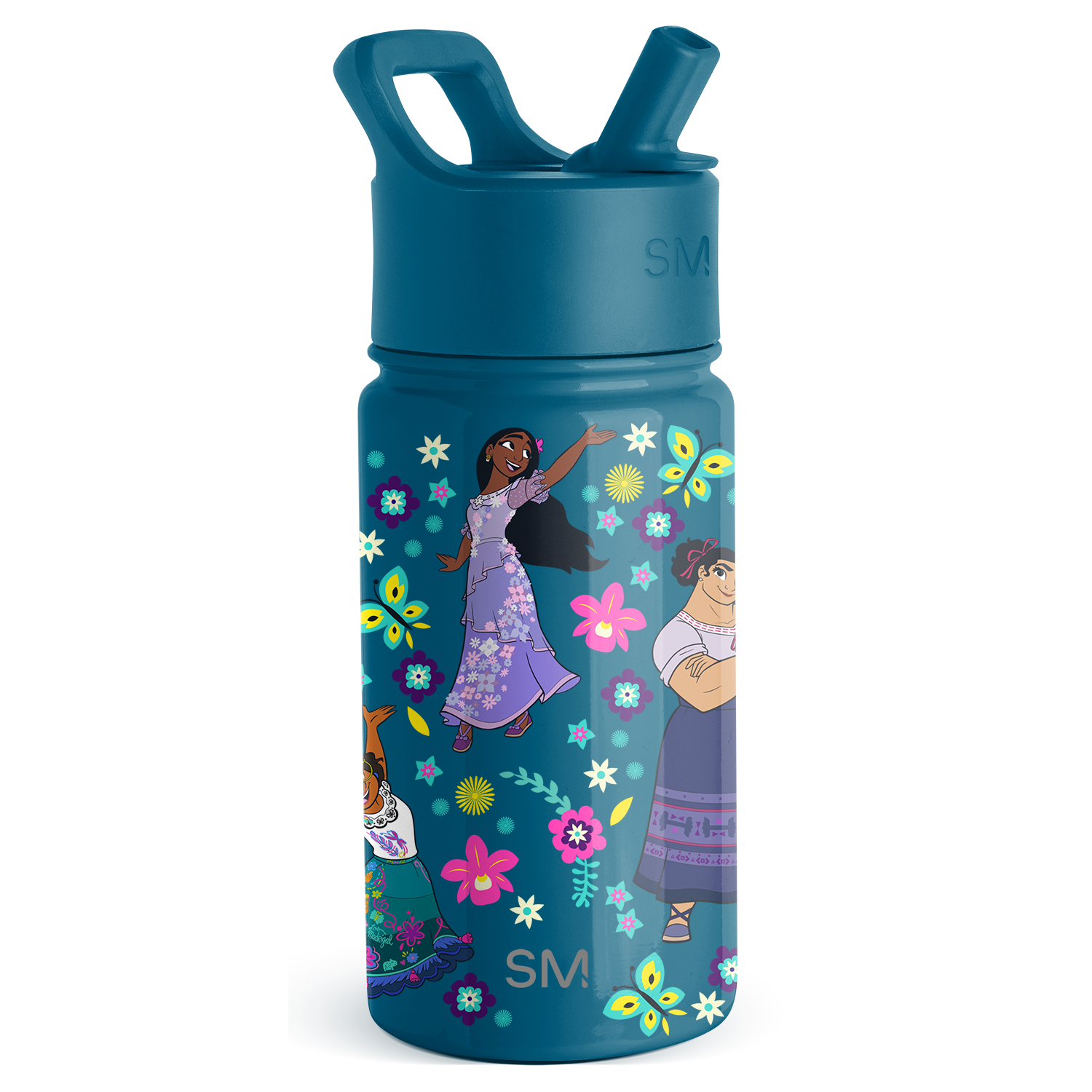 Summit Kids Water Bottle with Straw Lid - BPA Free, Leak Proof, Insulated Stainless Steel Bottle for School, Sports & Outdoor Activities