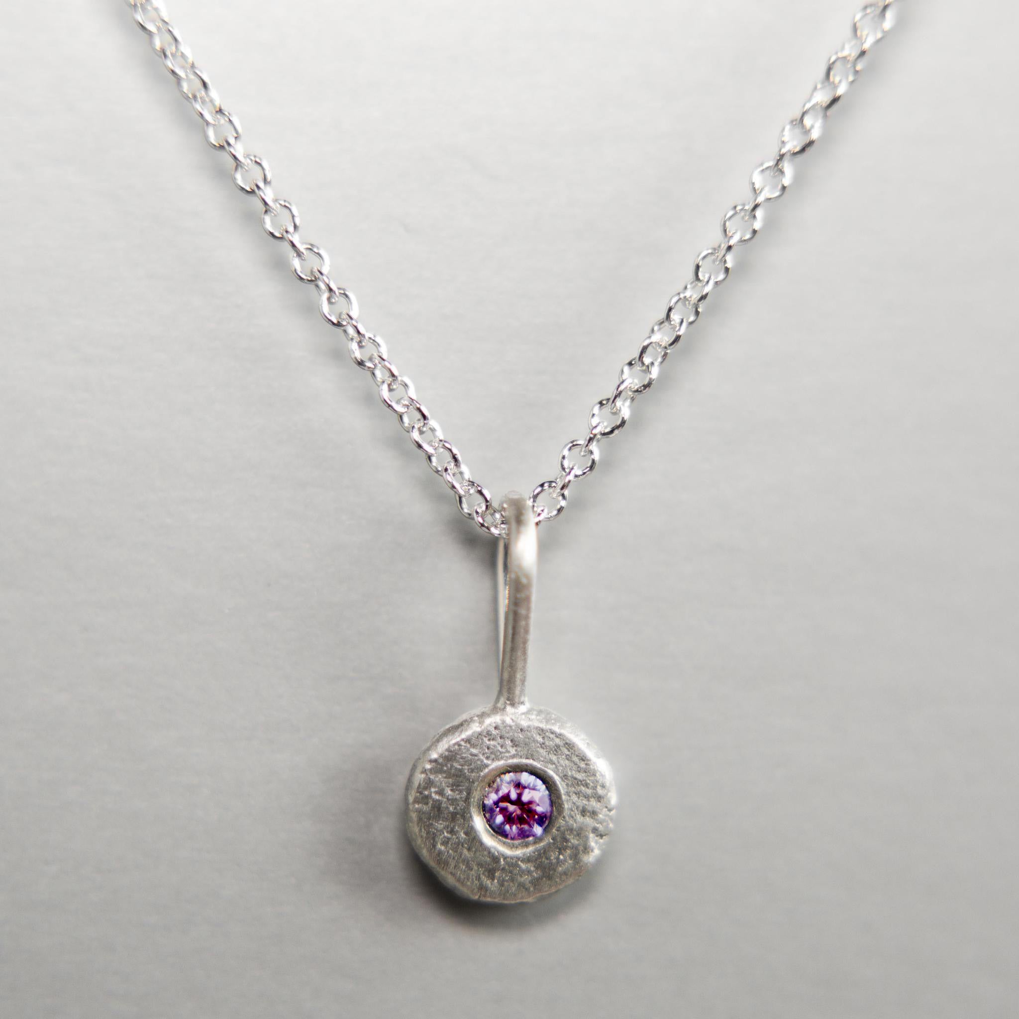 Pebble Charm in Sterling Silver - Elegant Handmade Jewelry for Necklaces & Bracelets - Perfect for Gifts & Everyday Wear