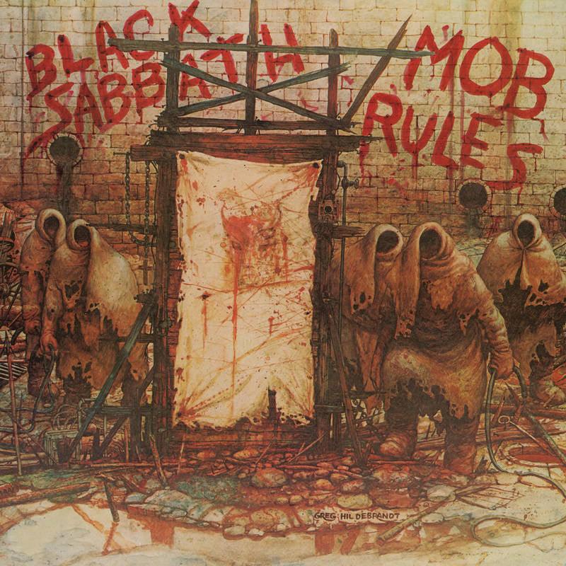 Black Sabbath Mob Rules Picture Disc Vinyl LP - Limited Edition Rock Music Collectible for Home & Party Playback