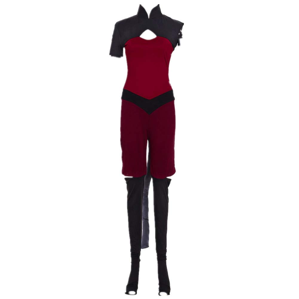 Powerful Catra Cosplay Costume for Women & Girls - Full Jumpsuit Outfit with Mask & Gloves | Perfect for Halloween, Comic Con & Cosplay Events