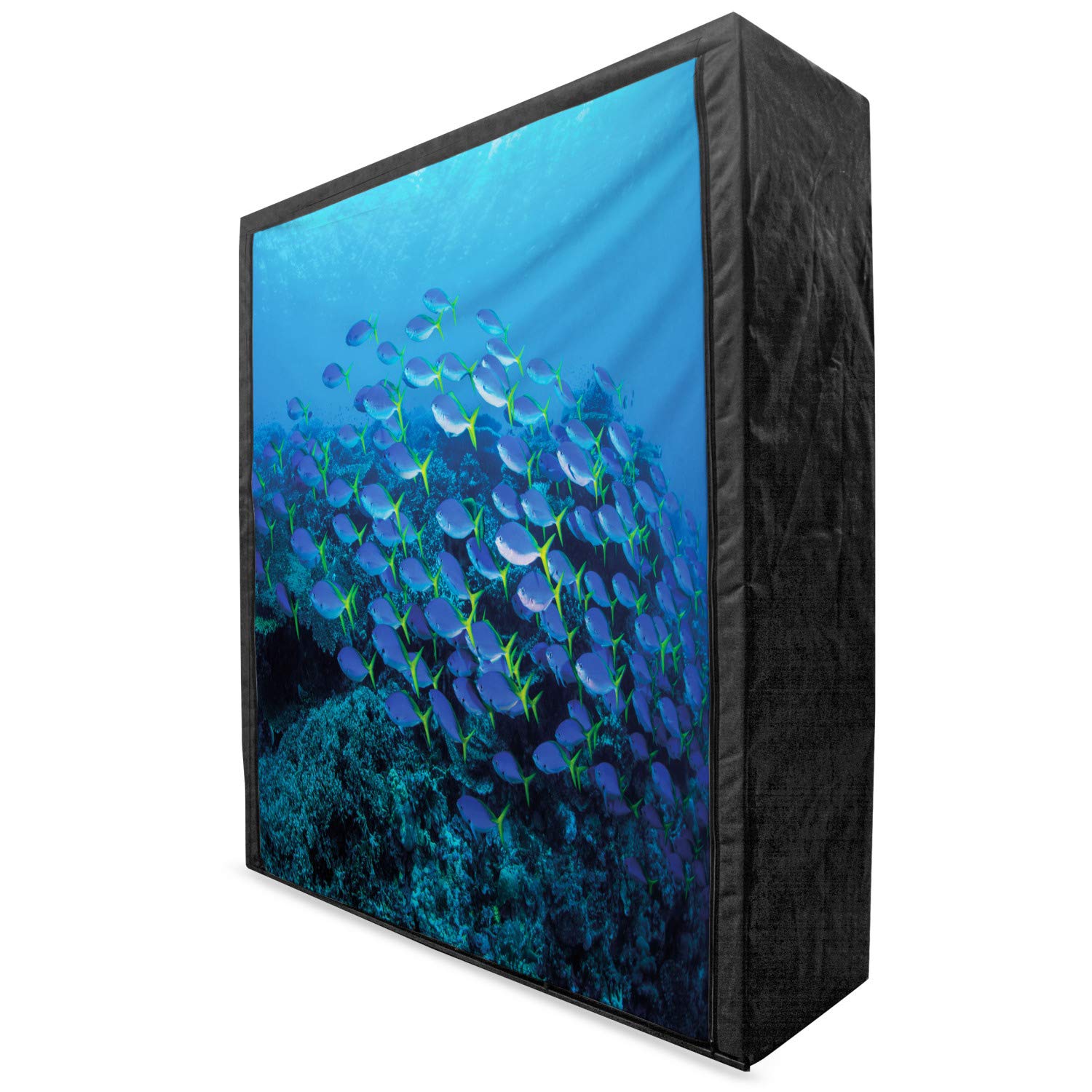 Ambesonne Fish Portable Fabric Wardrobe - 59