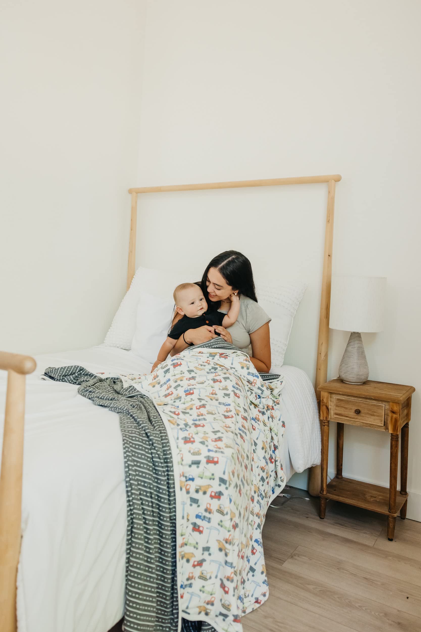Premium 46x46 Copper Pearl Jumbo 3-Layer Baby Blanket - Ultra Soft Polyester/Rayon Blend for Newborns & Toddlers | Breathable, Cozy Nursery Blanket for Boys & Girls | Perfect for Swaddling, Stroller, Car Seat & Crib Use