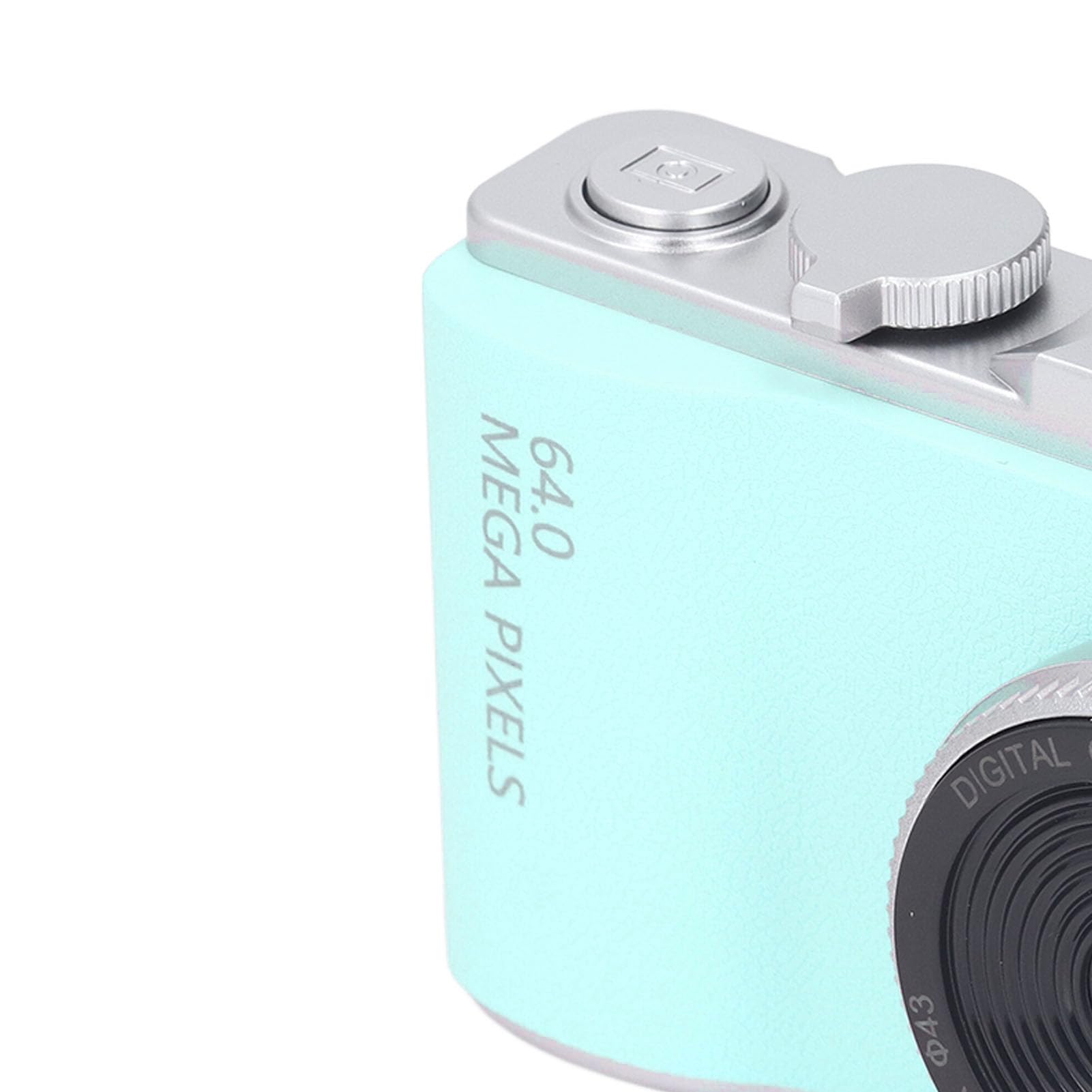 48MP HD 1080P Vlogging Camera with Autofocus & 16X Digital Zoom - Compact Point and Shoot Digital Camera for Teens & Beginners (Light Green) - Perfect for Travel, YouTube Videos & Everyday Photography
