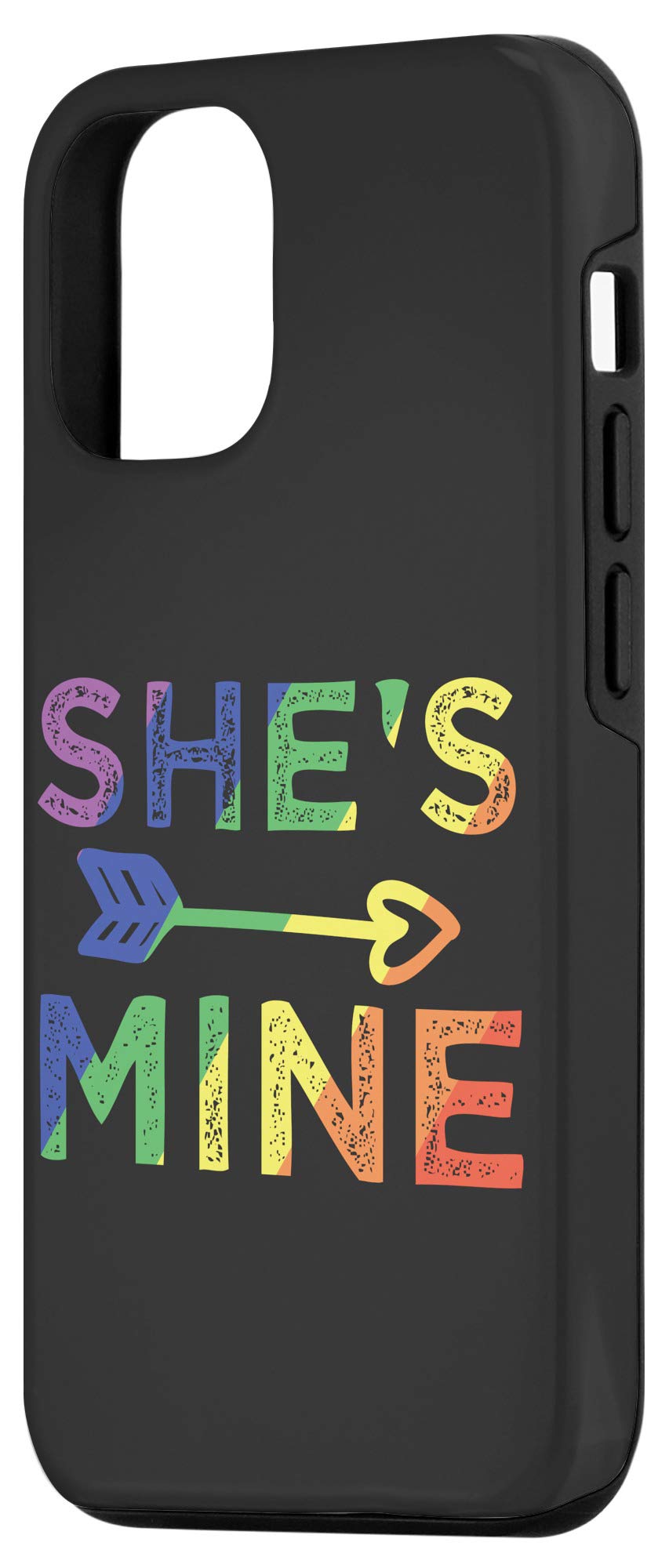 iPhone 12/12 Pro LGBT Pride Case - Matching Couple Design 