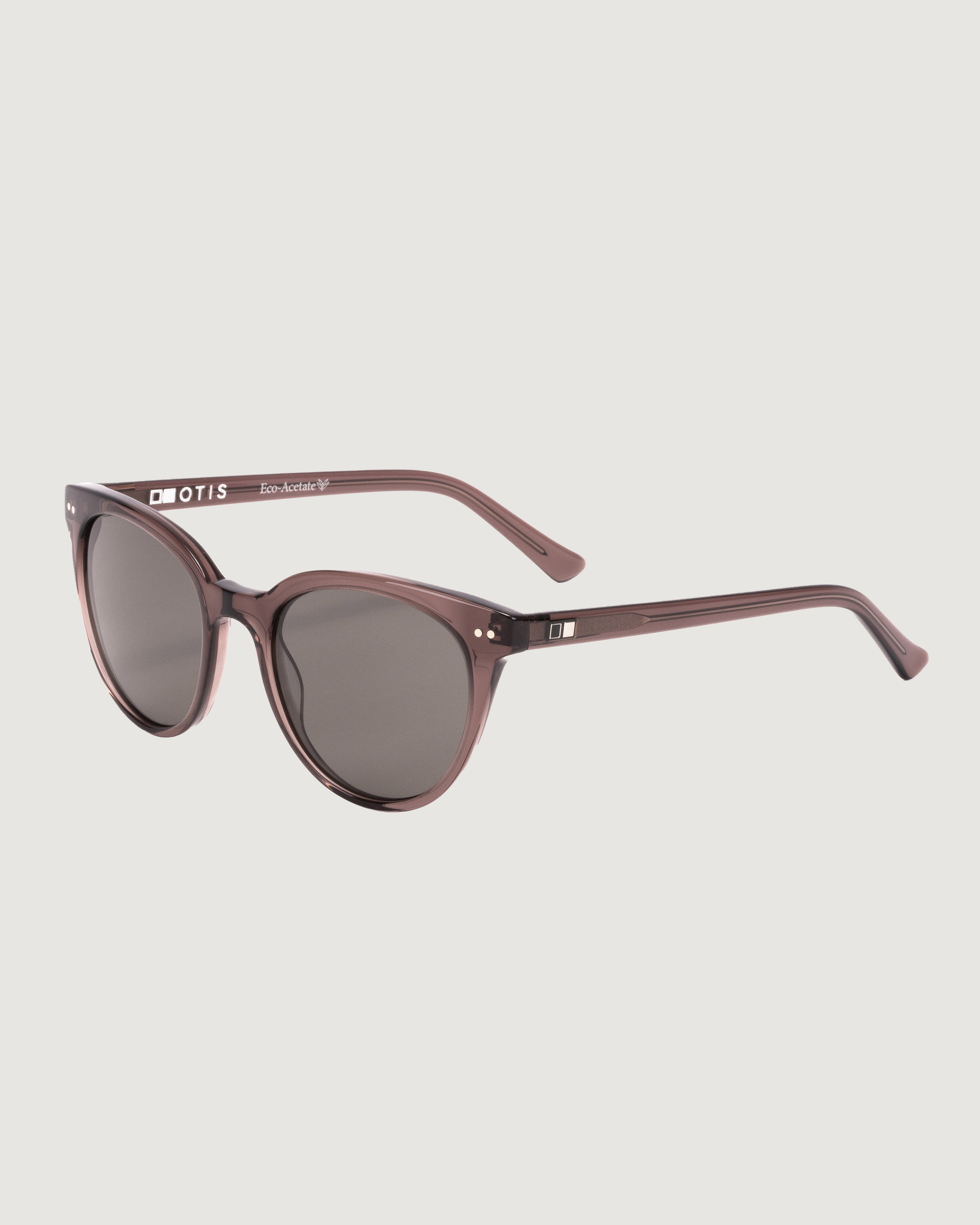 OTIS Jazmine Sunglasses - Eco-Friendly Crystal Velvet Frames with Neutral Grey Lenses | UV Protection, Fashionable & Lightweight for Outdoor Activities, Beach & Driving