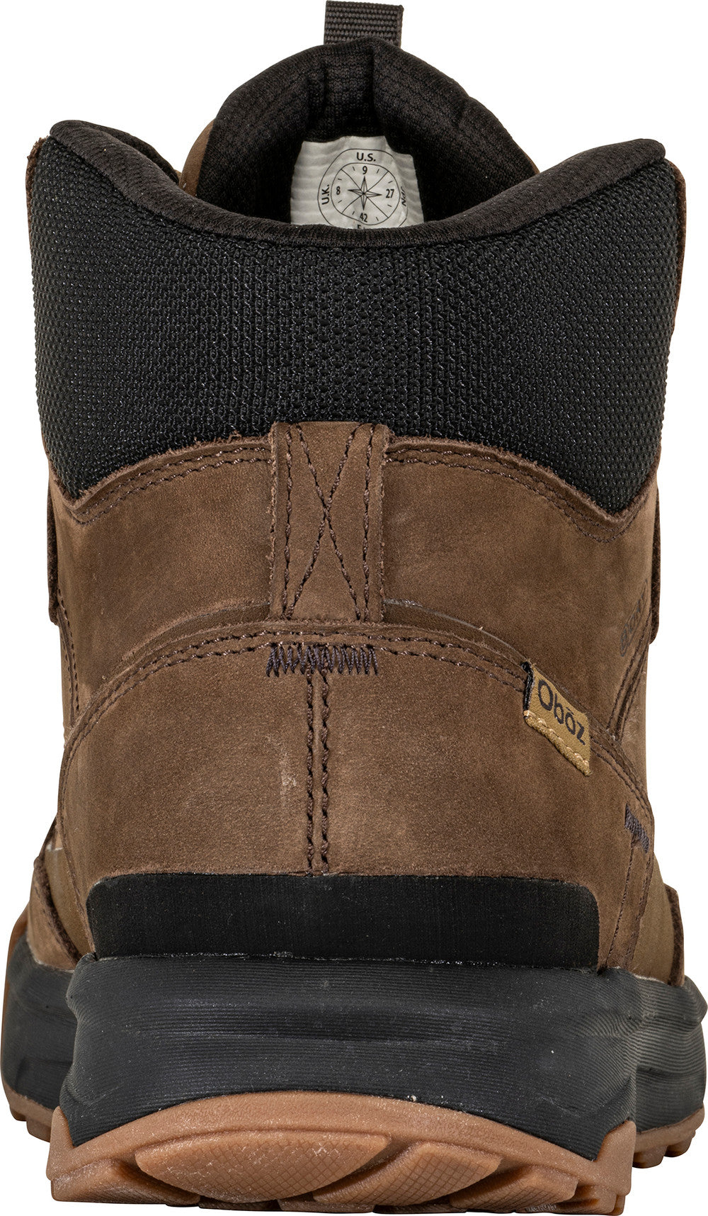 Burke Mid Leather B Dry Waterproof Boots for Men - Durable Waterproof Hiking & Work Boots - Ideal for Outdoor Adventures, Construction & Winter Wear