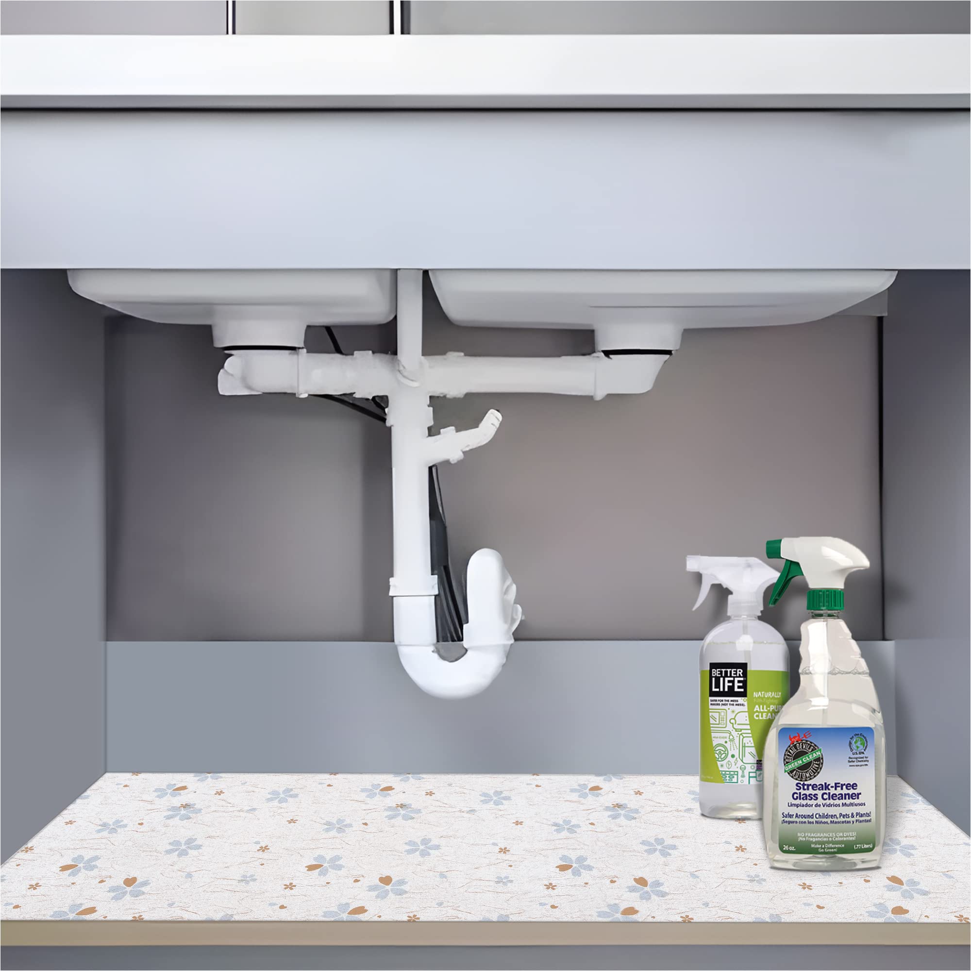 Shelf Liner for Kitchen Cabinets 12in x10ft Non-Adhesive, Waterproof & Durable Anti-Slip Drawer Liner for Kitchen Cabinets, C-Ivory – Perfect for Pantry, Bathroom, and Office Organization