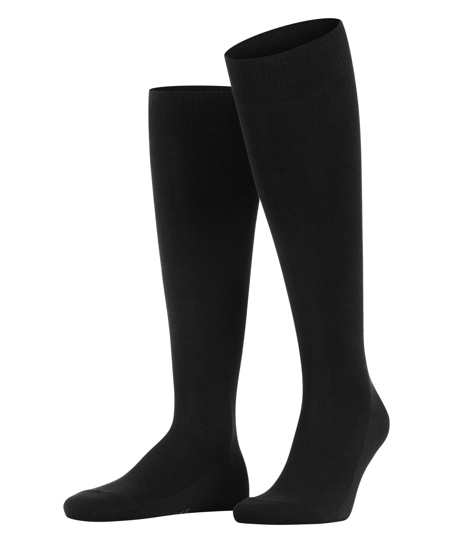 FALKE Men's Knee High Cotton Socks - 1 Pair, Sustainable & Comfortable for Casual Wear, Hiking & Outdoor Activities