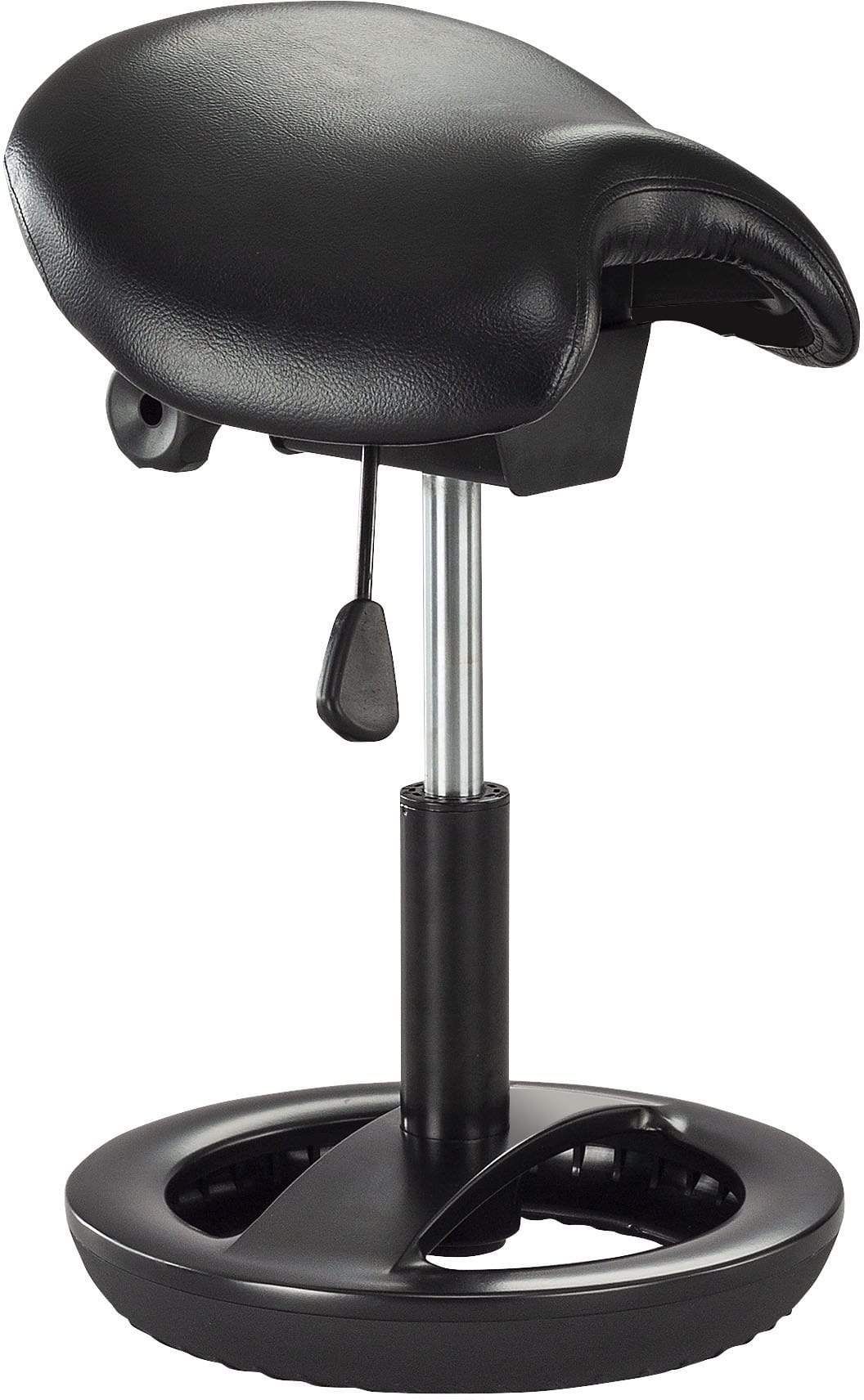 Safco Twixt Adjustable Saddle Seat Stool 3005 - Ergonomic Office Chair for Standing Desks, Salon, Lab & Industrial Workstations