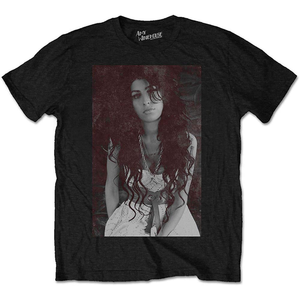 Amy Winehouse Back to Black Chalkboard Slim Fit Men's T-Shirt - Small Black - Vintage Rock Band Tee for Concerts & Casual Wear