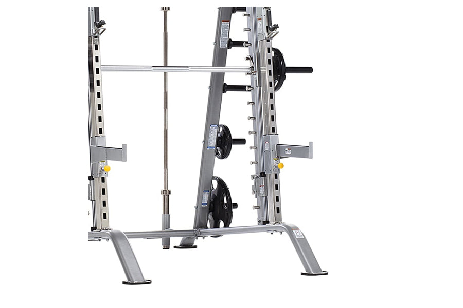 TuffStuff Evolution Smith Machine & Half Cage Combo (CSM 600) - Premium Home Gym Equipment for Strength Training & Weightlifting