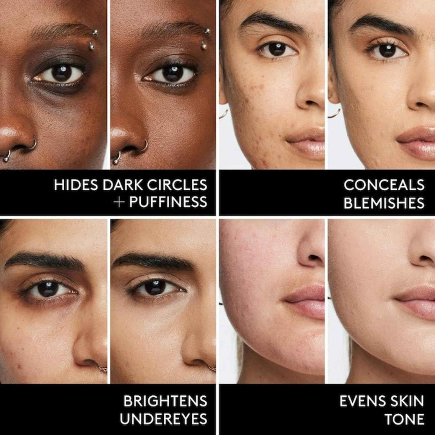 Fenty Beauty by Rihanna Hydrating Longwear Waterproof Concealer 0.30 oz - Light 120N Neutral Undertones for Dark Circles & Puffiness | Skincare-Powered Full Coverage Makeup for Everyday Wear & Special Occasions