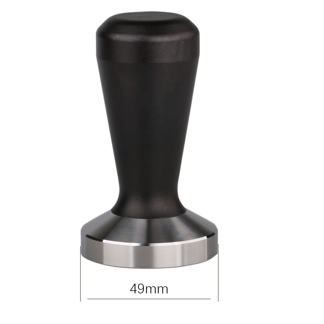 Premium 49mm Stainless Steel Coffee Tamper - Professional Barista Espresso Press for Perfect Coffee Grounds | Ideal for Home Brewing & Café Use
