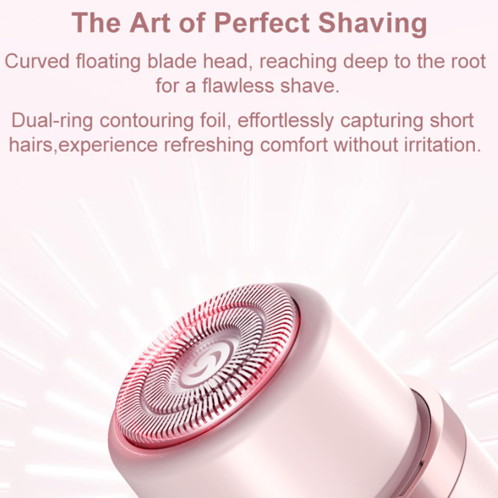 Ezme Ultra Smooth 2-in-1 Electric Shaver & Bikini Trimmer - Waterproof Body Hair Removal for Underarms, Legs, Arms - Purple | Perfect for Travel, Gym & Quick Grooming at Home