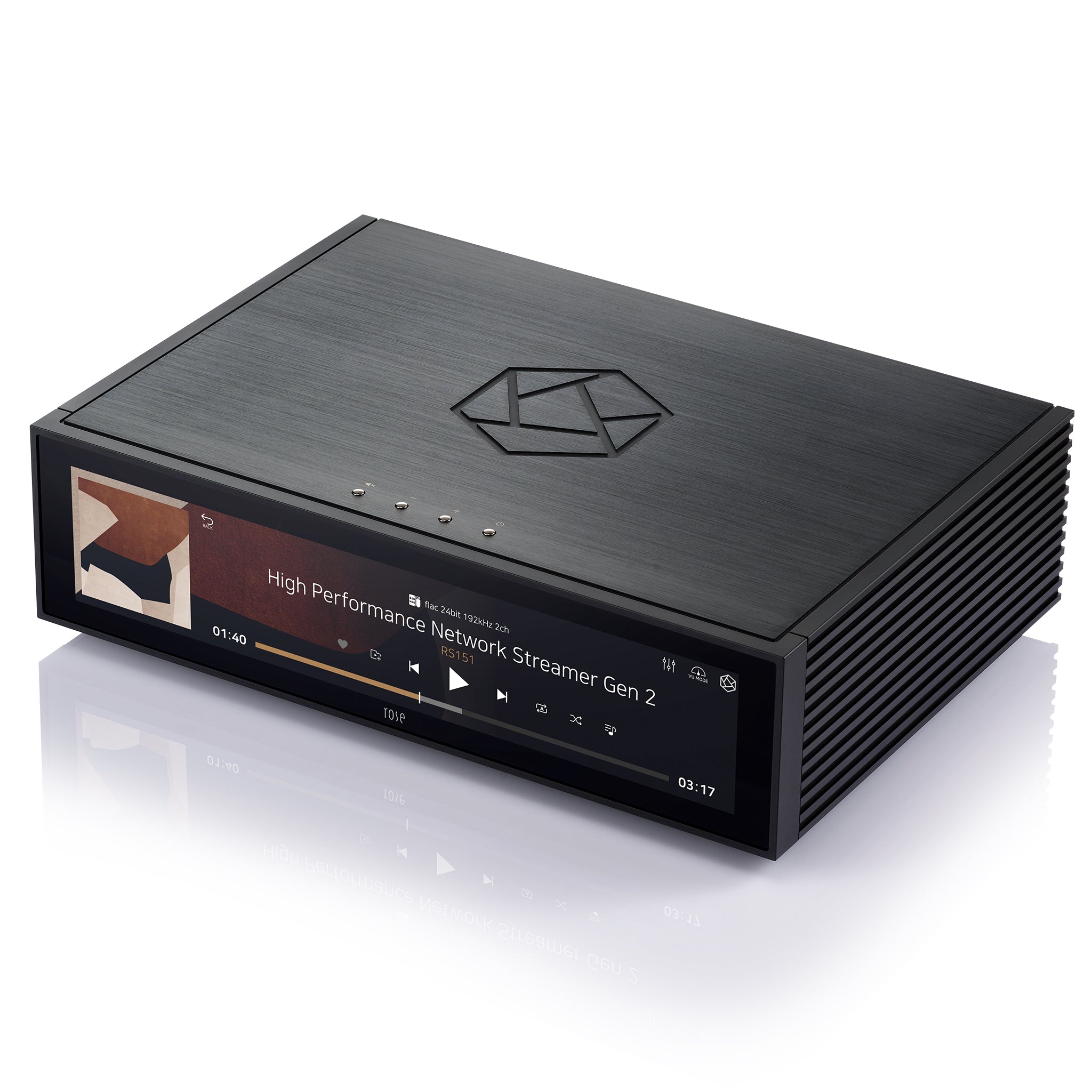 HiFi Rose RS151 High-Resolution Streaming DAC - Audiophile Digital-to-Analog Converter for Home Theater & Music Listening