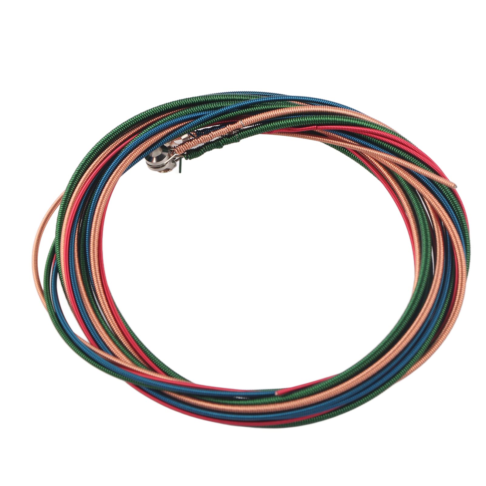 Colorful Electric Bass Strings for 4-String Bass Guitars - Durable & Bright Tone - Perfect for Live Performances, Studio Recording & Practice Sessions